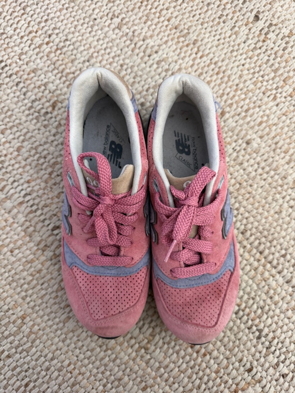 New Balance 998 W998XAA Pink Suede Sneakers Women’s Size 6 – Made in USA - Picture 2 of 8
